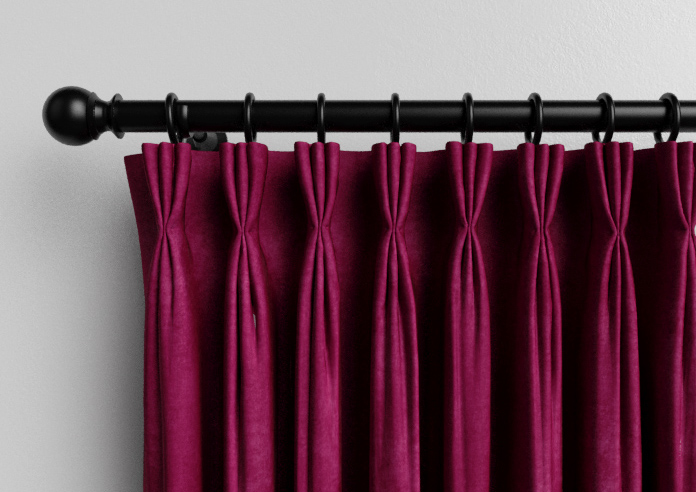Faux Suede, Aubergine - Made to Measure Curtains - Image 11